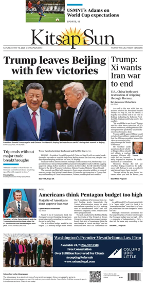 Cover of Kitsap Sun