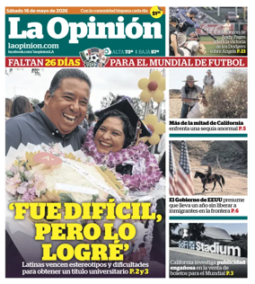 Cover of La Opinion