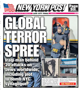 Cover of New York Post