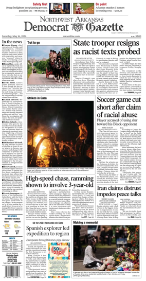 Cover of Northwest Arkansas Democrat-Gazette