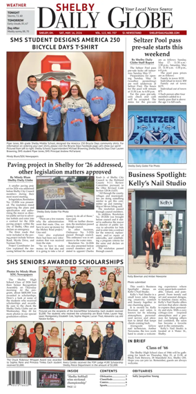 Cover of Shelby Daily Globe