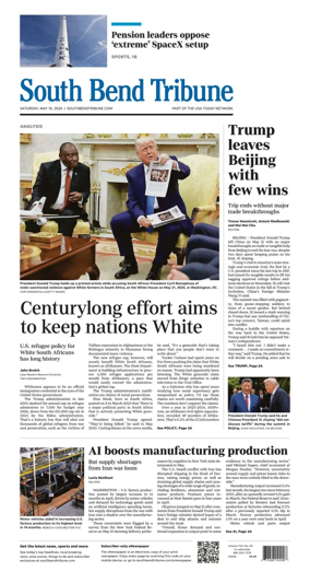 Cover of South Bend Tribune