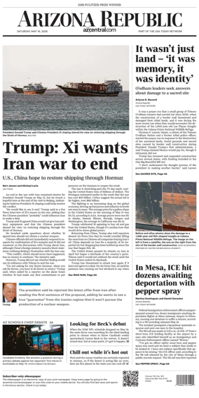 Cover of The Arizona Republic