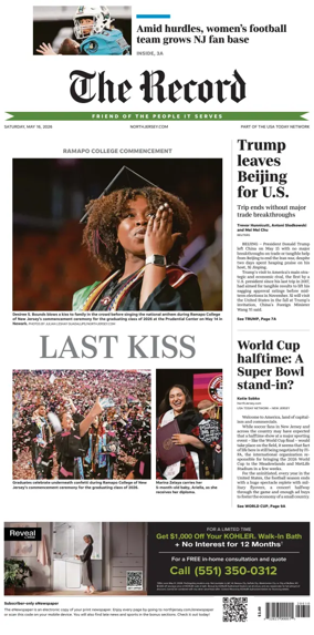 Cover of The Bergen Record