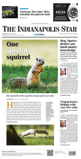 Cover of The Indianapolis Star