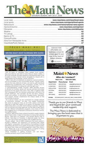 Cover of The Maui News - Weekender