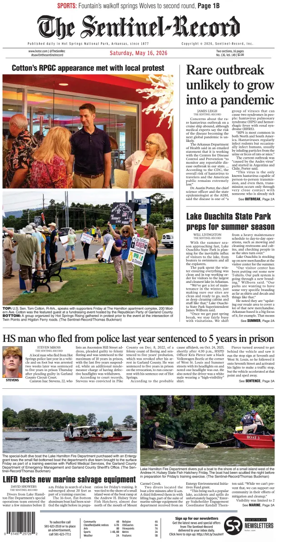 Cover of The Sentinel-Record