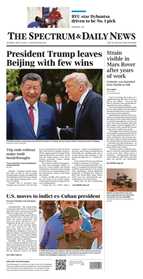 Cover of The Spectrum & Daily News