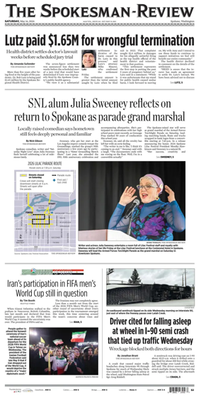 Cover of The Spokesman-Review (Spokane)