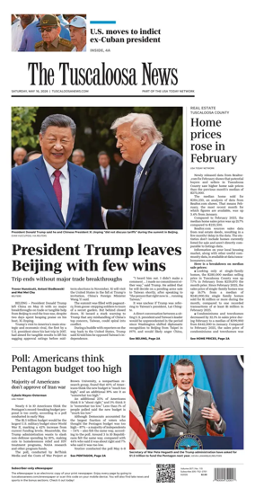 Cover of The Tuscaloosa News