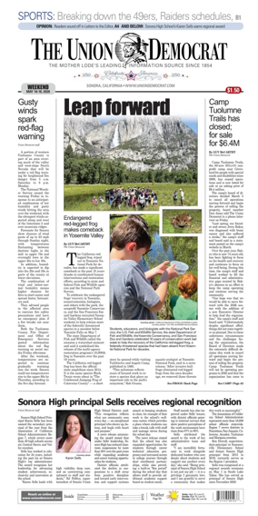Cover of The Union Democrat