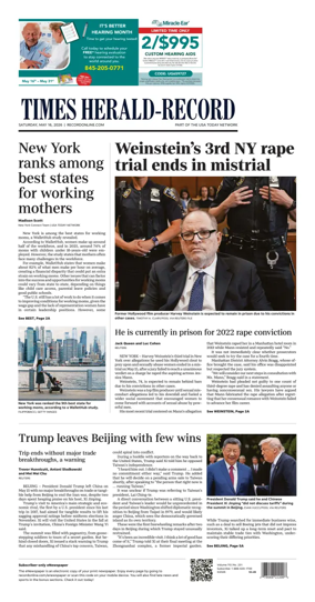 Cover of Times Herald-Record
