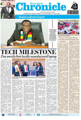Cover of Chronicle (Zimbabwe)
