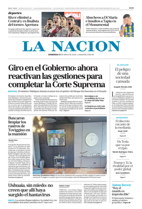 Cover of La Nacion