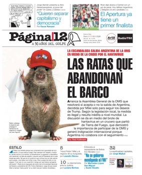 Cover of Pagina 12