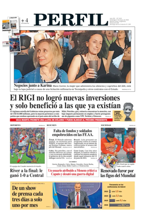 Cover of Perfil (Domingo)