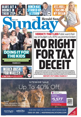 Cover of Herald Sun