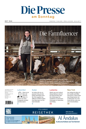 Cover of Die Presse am Sonntag