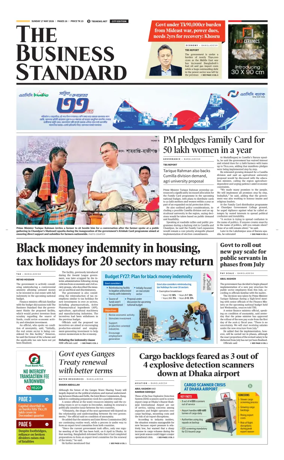 Cover of The Business Standard