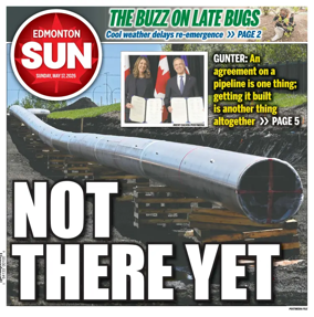 Cover of Edmonton Sun