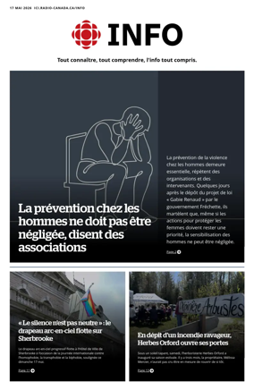 Cover of Radio-Canada Info