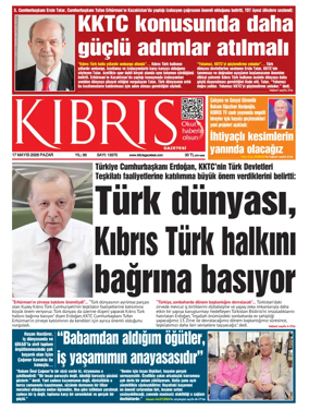Cover of Kibris Gazetesi
