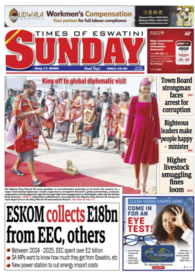 Cover of Times of Eswatini Sunday
