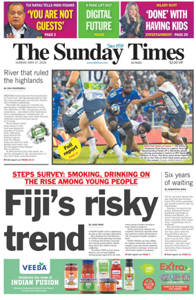 Cover of The Fiji Times