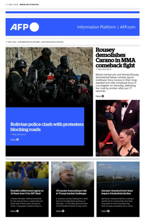 Cover of AFP English
