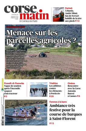 Cover of Corse Matin