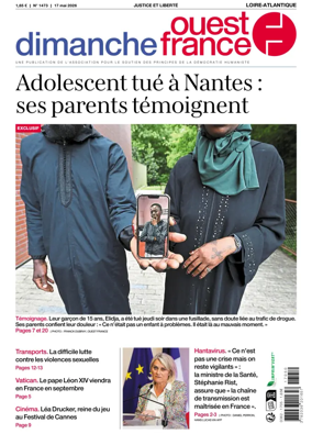 Cover of Dimanche Ouest France (Loire-Atlantique)