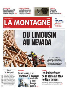 Cover of La Montagne (Creuse)