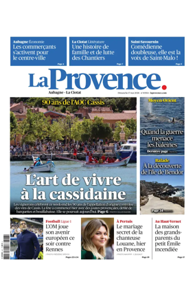Cover of La Provence Aubagne-La Ciotat