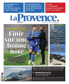 Cover of La Provence Marseille