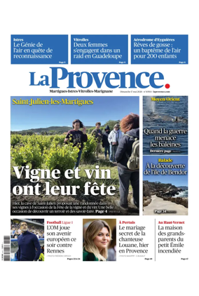 Cover of La Provence Martigues-Istres-Vitrolles-Marignane