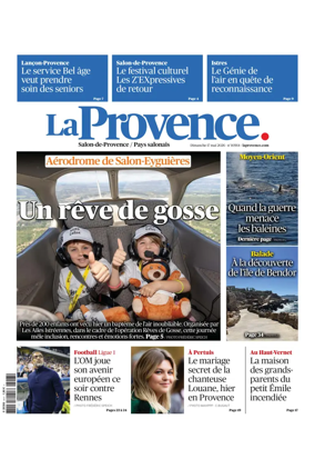 Cover of La Provence Salon-de-Provence / Pays salonais