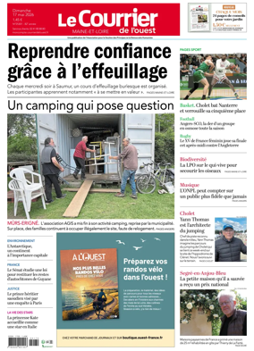 Cover of Le Courrier de l’Ouest (Nord Anjou)