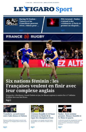Cover of Le Figaro Sport