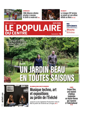 Cover of Le Populaire du Centre (Haute-Vienne)