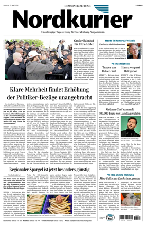 Cover of Demminer Zeitung