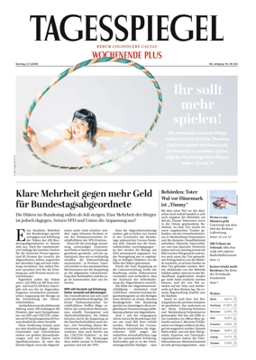 Cover of Der Tagesspiegel