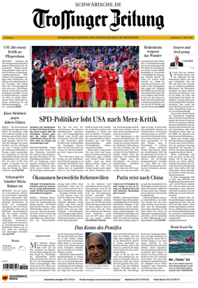 Cover of Trossinger Zeitung