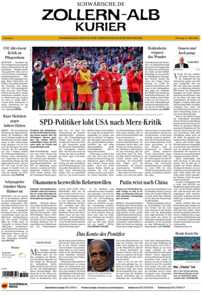 Cover of Zollern-Alb-Kurier (Balingen)