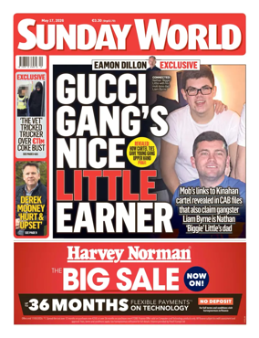 Cover of Sunday World (Ireland)