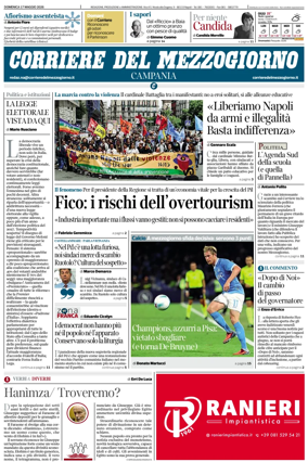 Cover of Corriere del Mezzogiorno (Campania)