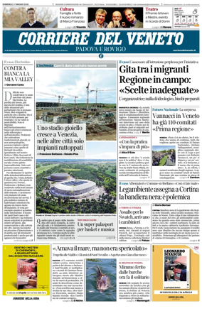 Cover of Corriere del Veneto (Padova e Rovigo)