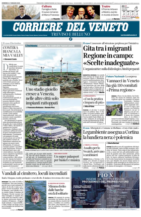Cover of Corriere del Veneto (Treviso e Belluno)