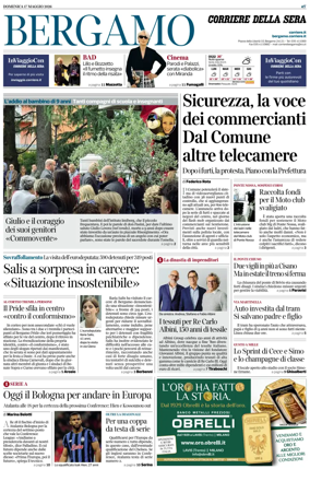 Cover of Corriere della Sera (Bergamo)