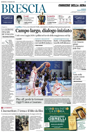 Cover of Corriere della Sera (Brescia)