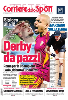Cover of Corriere dello Sport (Lazio)